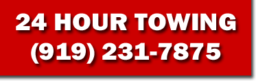 24 Hour Towing & Wrecker Service Hotline - Raleigh NC